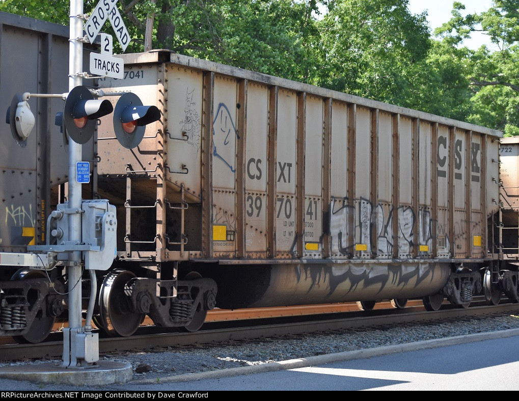 CSX Coal Empties Head North